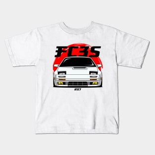 White FC RX 7 Kids T-Shirt